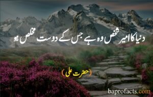 Hazrat Ali Quotes in Urdu