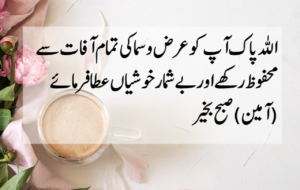 Good Morning Quotes in Urdu