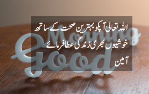 Good Morning Quotes in Urdu