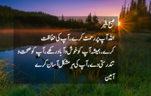 Good Morning Quotes in Urdu