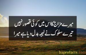 Sad Poetry in Urdu