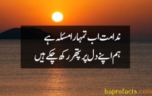 Urdu Poetry 2 Lines