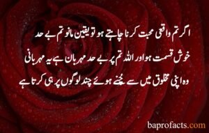 Love Quotes in Urdu