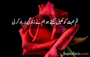 Love Quotes in Urdu 