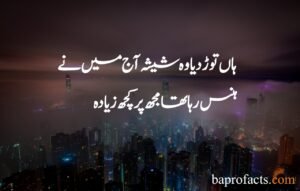 Sad Poetry in Urdu 