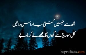 Sad Poetry in Urdu 