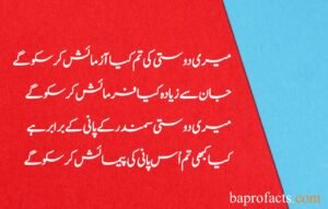 Friendship Quotes in Urdu