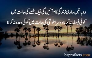 Hazrat Ali Quotes in Urdu about Love 