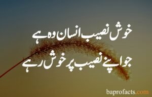 Kismat Quotes in Urdu