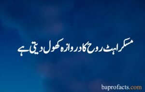 Smile Quotes in Urdu