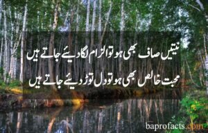 Sad Love Poetry in Urdu