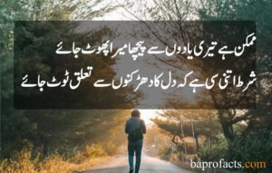 Sad Love Poetry in Urdu