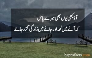 Sad Love Poetry in Urdu