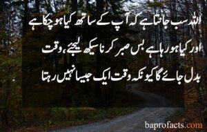 Sabar Quotes in Urdu