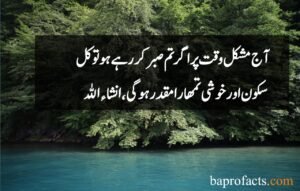 Sabar Quotes in Urdu