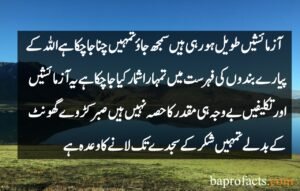 Sabar Quotes in Urdu