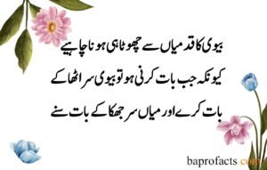 Husband Wife Quotes in Urdu