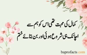 Sad Love Poetry in Urdu 