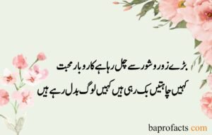 Sad Love Poetry in Urdu 