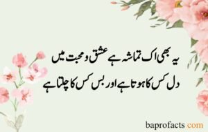 Sad Love Poetry in Urdu 