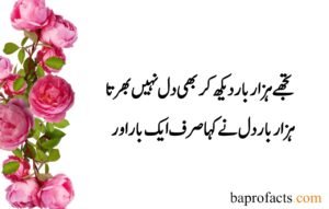 Deep Love Poetry in Urdu