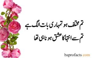 Deep Love Poetry in Urdu