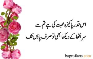 Deep Love Poetry in Urdu