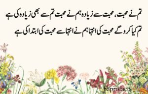 Deep Love Poetry in Urdu SMS