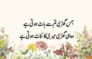 Deep Love Poetry in Urdu SMS