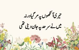 Deep Love Poetry in Urdu SMS