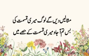 Deep Love Poetry in Urdu SMS