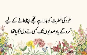 Deep Love Poetry in Urdu SMS