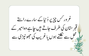 Quotes in Urdu about Life Reality