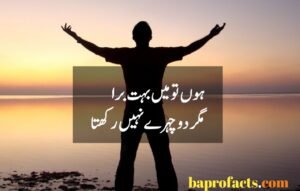 Attitude Poetry in Urdu