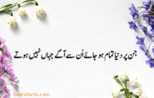 Urdu Quotes about Life