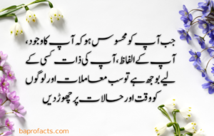 Urdu Quotes about Life