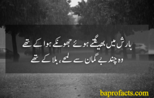 Rain Urdu Poetry