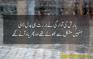 Rain Urdu Poetry