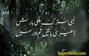 Rain Urdu Poetry