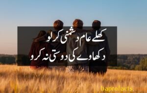 Friendship Quotes in Urdu 2 Lines