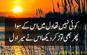 Bewafa Poetry in Urdu