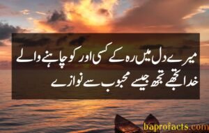 Bewafa Poetry in Urdu