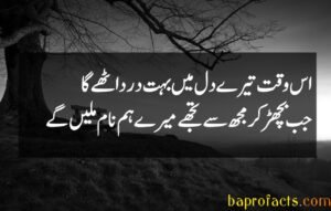 Bewafa Poetry in Urdu