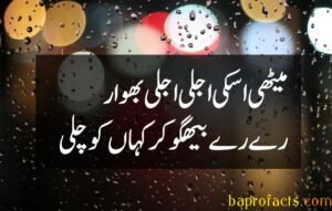 Barish Poetry in Urdu 