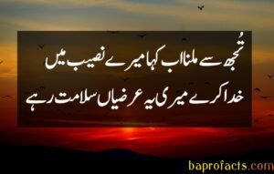 Naseeb Poetry in Urdu