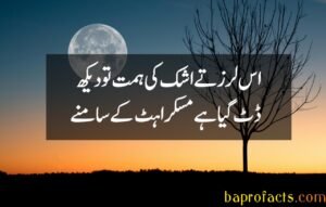 Muskurahat Poetry in Urdu